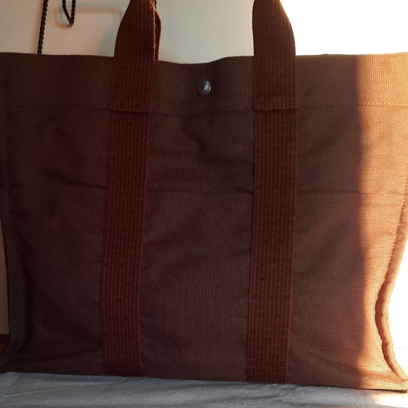 Hermes Dark Brown Satchel - Picture 6 of 11